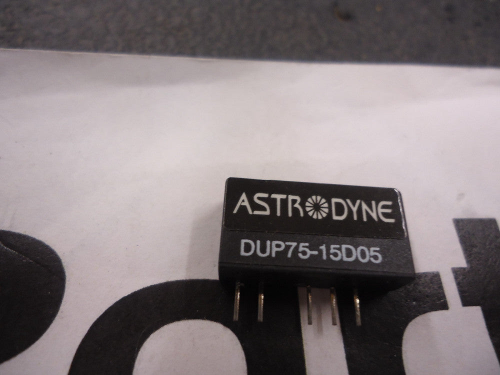 DUP75-15D05 Astrodyne .75W DC/DC Unreg/ISO Brand New!