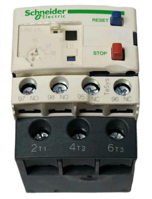 SCHNEIDER ELECTRIC LAD7 Thermal Overload Relay 18 AMP INERIS 06ATEX0036X Electro