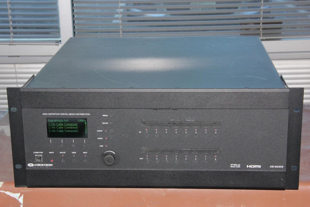 CRESTRON DM-MD8X8 High Def Digital Media Distribution DMCO-55 DMCO-53 DMC-D-DSP
