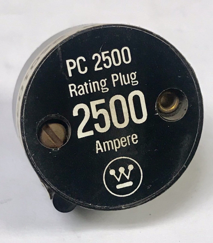 CUTLER HAMMER WESTINGHOUSE 25PC2500 PC 2500 AMP Rating Plug 2601D39G41