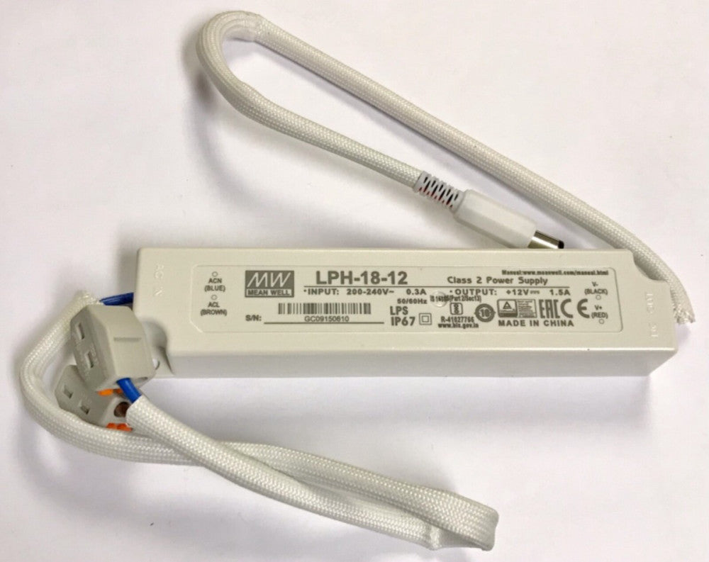 MEANWELL LPH 18 12 Power Supply Input 200-240 VAC Output 12 VDC LPH-18-12