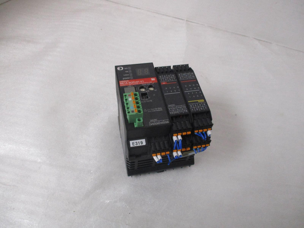 OMRON NE1A-SCPU01-V1 SAFETY NETWORK CONTROLLER