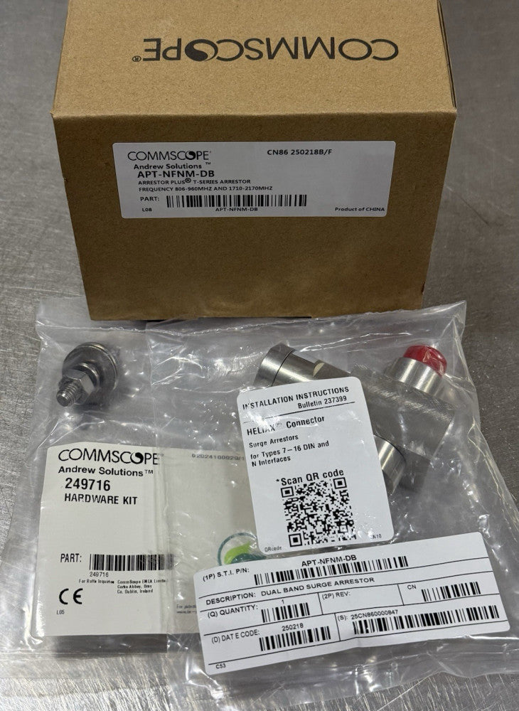 COMMSCOPE APT-NFNM-DB Arrestor Plus T Series Surge Arrestor - New
