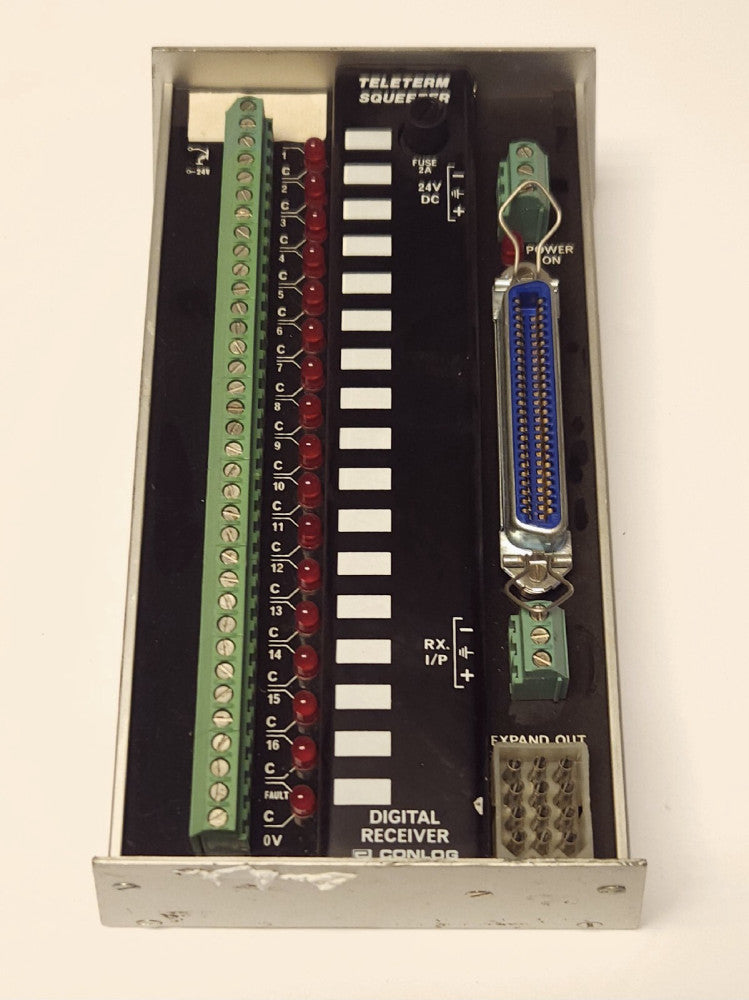 CONLOG Type M.T.R TELETERM SQUEEZER DIGITAL Receiver 24 VDC Multiplexed
