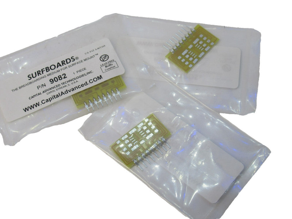 (NEW - Lot of 3) CAPITAL ADVANCED 9082 Surfboards Breadboarding Surface Mount
