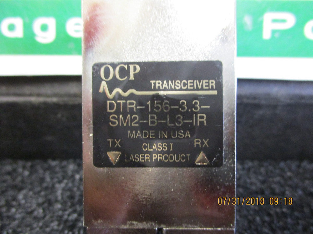 DTR-156-3.3-SM2-ST-B-L3-IR OCP Optical Transceiver BRAND NEW!