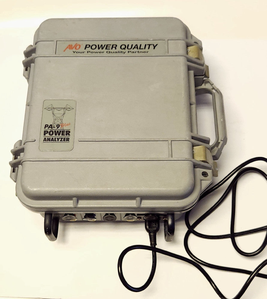 MEGGER AVO METROSONICS Model P9P00011 11000 PA-9 PLUS Power ANALYZER 90-600 VAC