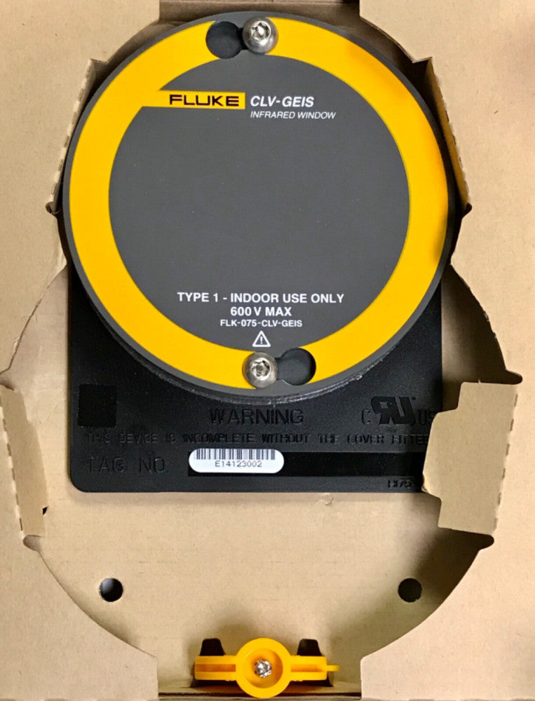 FLUKE FLK 075 GEIS CLV Infrared Window CLV-GEIS Nema 1 Indoor Use 600 VAC