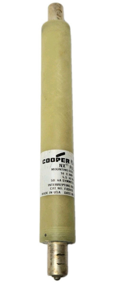 COOPER POWER SYSTEMS FA2H18 NX FUSE 18 C AMP 5.5 KV 50 KA