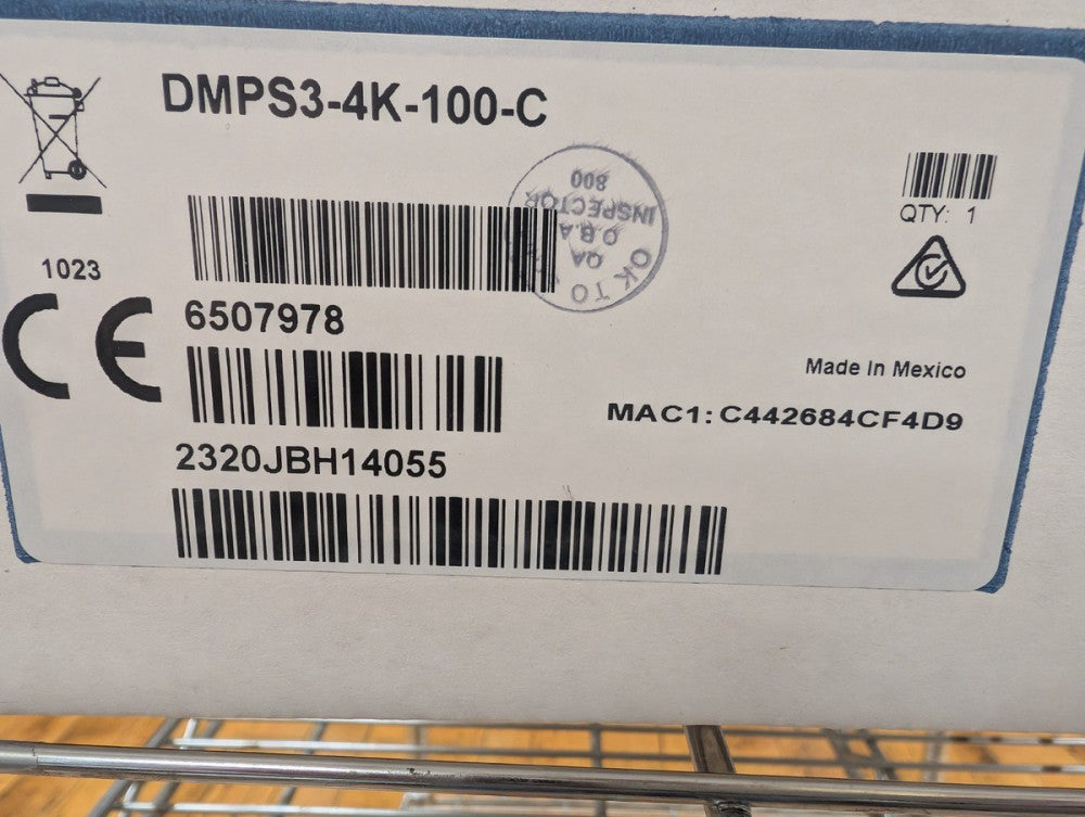 New, Crestron, DMPS3-4K-100-C, 3Series DM 4K Presentation System