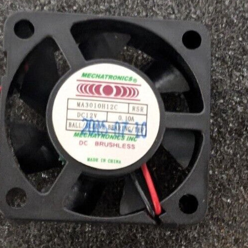 New, Mechatronics, MA3010H12C-RSR, FAN AXIAL 30X10MM 12VDC WIRE