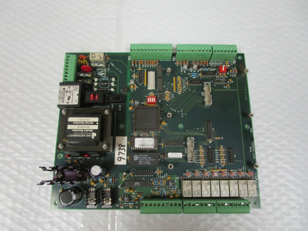 DATA INSTRUMENTS D43002-01 CONTROL BOARD REV B