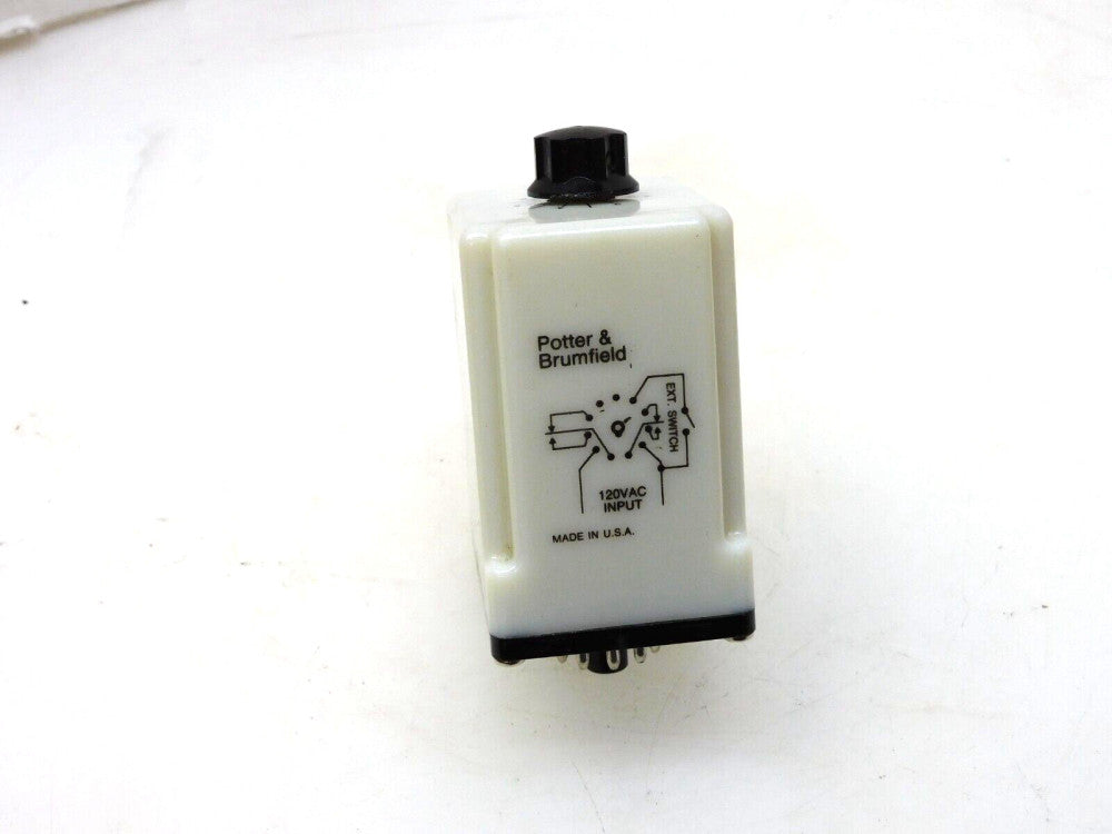 POTTER & BRUMFIELD CKB-38-79010 TIME DELAY RELAY 0.1 TO 10 SEC