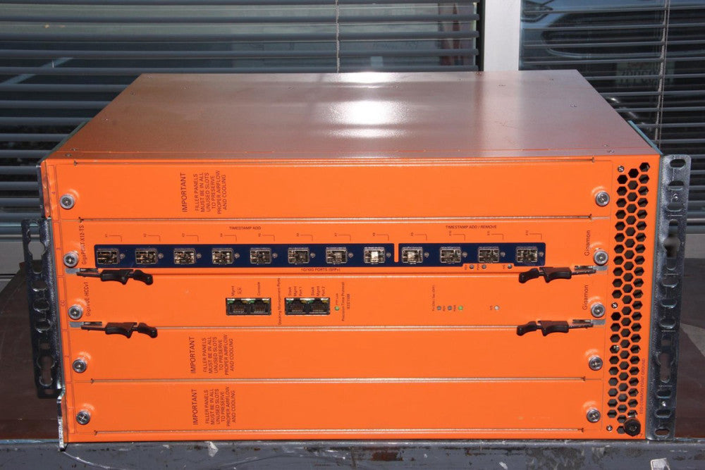GIGAMON SYSTEMS GIGAVUE-HD4 Fabric Node Chassis  GigaPORT-X12-TS  GigaVUE-HCCV1