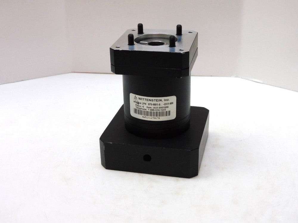 WITTENSTEIN ALPHA LPH 070-M01-5-DX1-MK GEAR REDUCER A51-0001668 RATIO -5