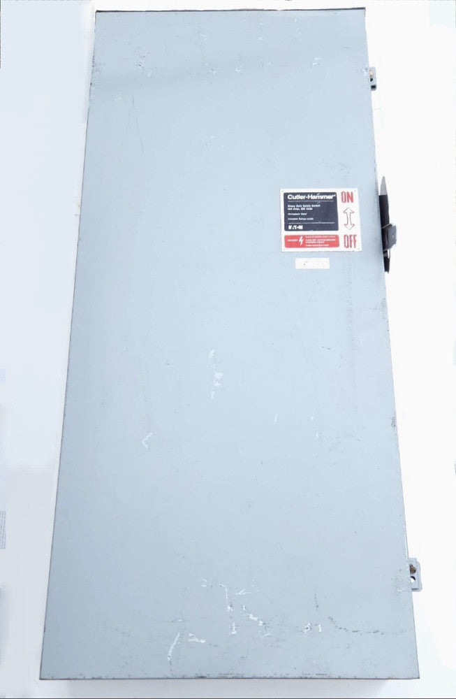 EATON CUTLER HAMMER DH365URK 3 Pole 400 AMP 600 VAC Nema 3R Safety Switch Heavy