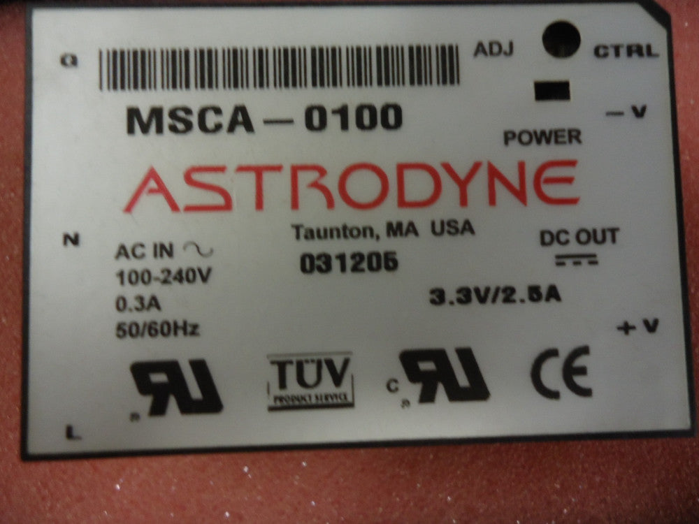 MSCA-0100 Astrodyne 10W 3.3V Ultramini modular switching supply Brand New!