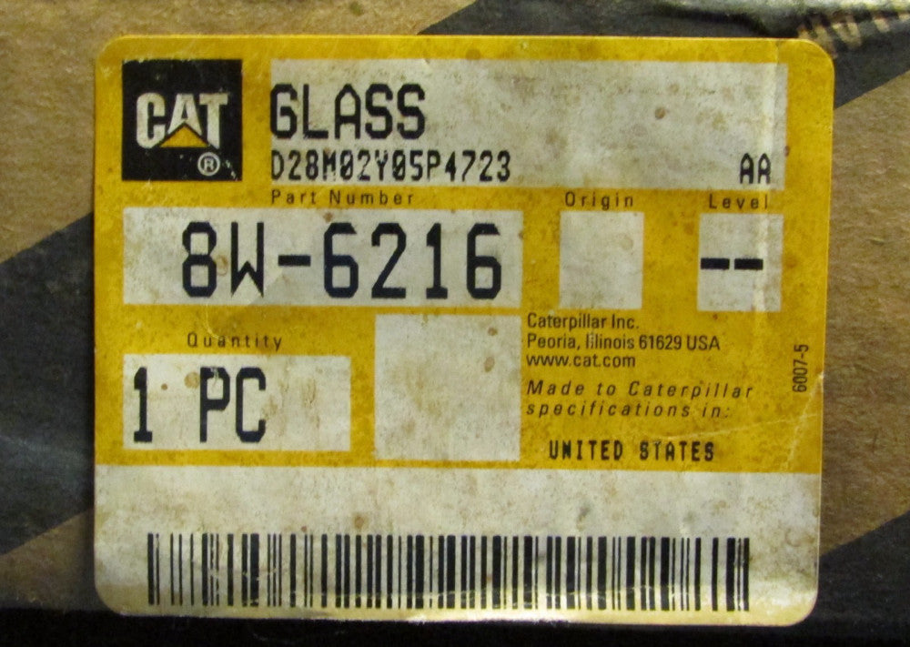 CATERPILLAR CAT 8W 6216 Glass Window
