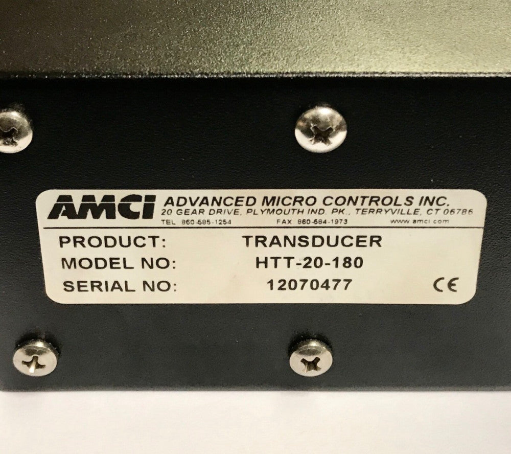 ADVANCED MICRO CONTROLS AMCI Model HTT 30 180 Transducer 