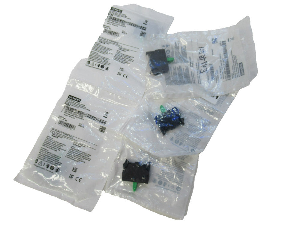 Siemens 3SU1400-2AA10-1BA0 Contact Module (New - Lot of 5)