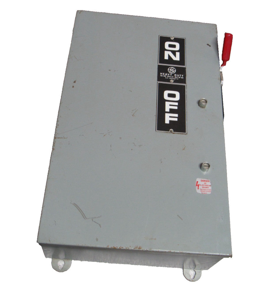 GE THN3363J Non-Fusible Heavy Duty Safety Switch Mod 2 100A 100 Amp 600v NOS