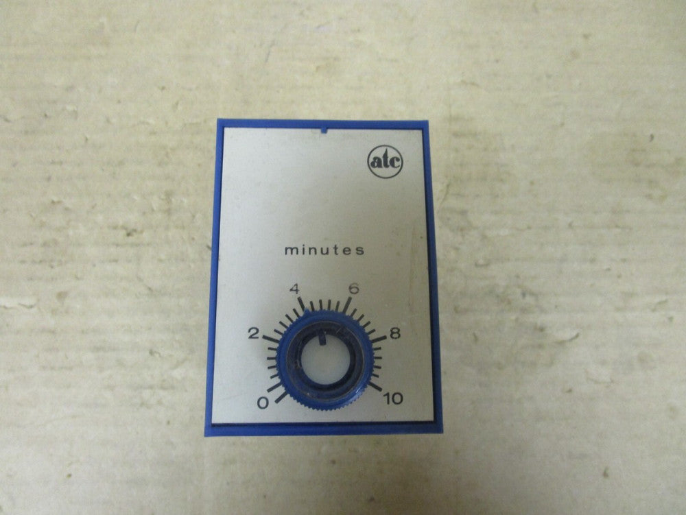 ATC TIMING RELAY 322B 0-10 MINUTES 120V