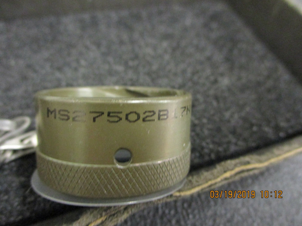 GLENAIR, MS27502B17N, CONNECTOR ACCESSORIES PLUG PROTECTIVE COVER, BAND NEW!