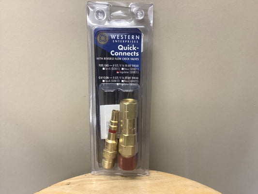 Western QDB31 Regulator To Hose Fuel Gas Quick Connects 
