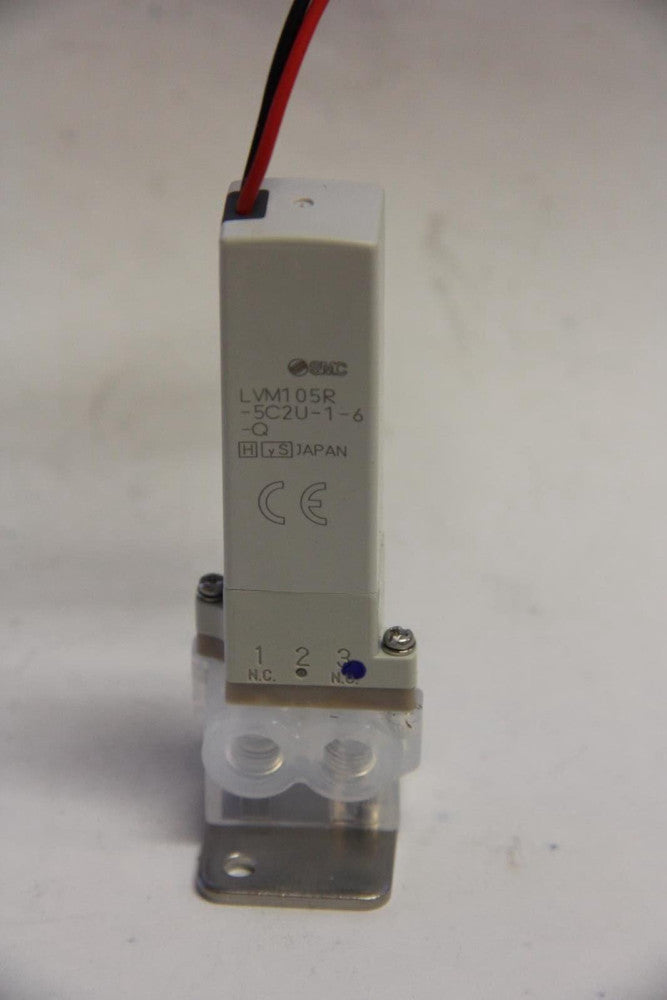 SMC LVM105R-5C2U-1-6-Q 3-Port LVM Chemical Solenoid Valve "NEW"