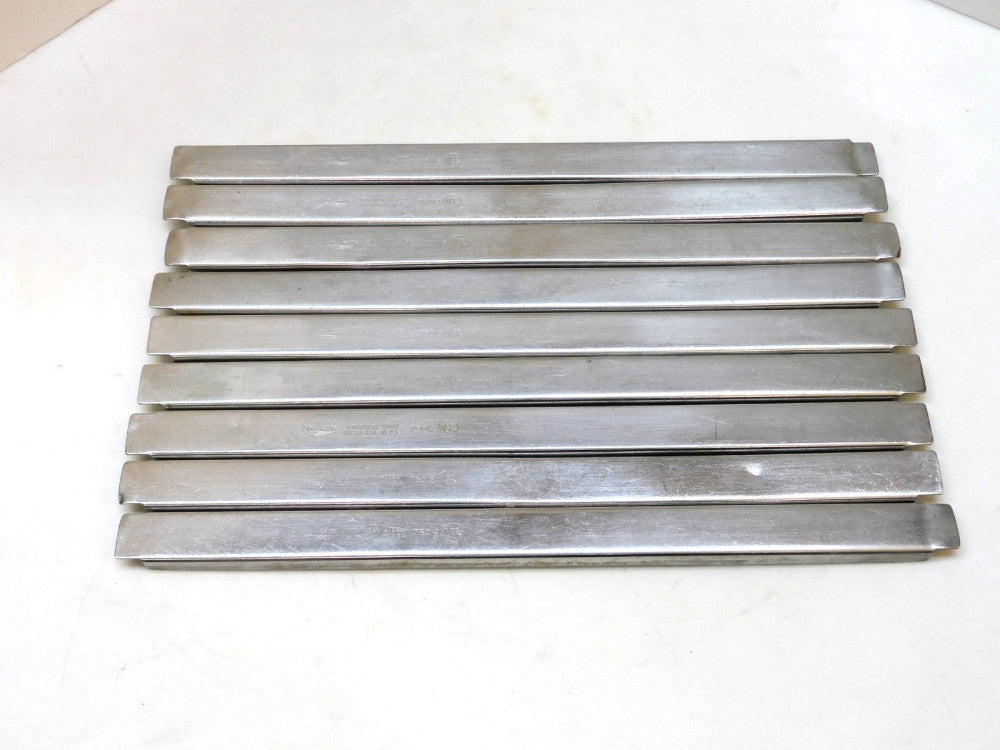 Vollrath 12" Stainless Steel Adapter Bar Steam Table Divider 75012 Lot of 9