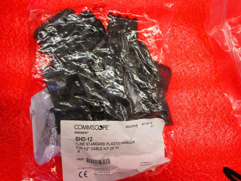 COMMSCOPE - BHD-12 - Double Block Hanger for 1/2" Coax Cable (LDF4) - 10 pack