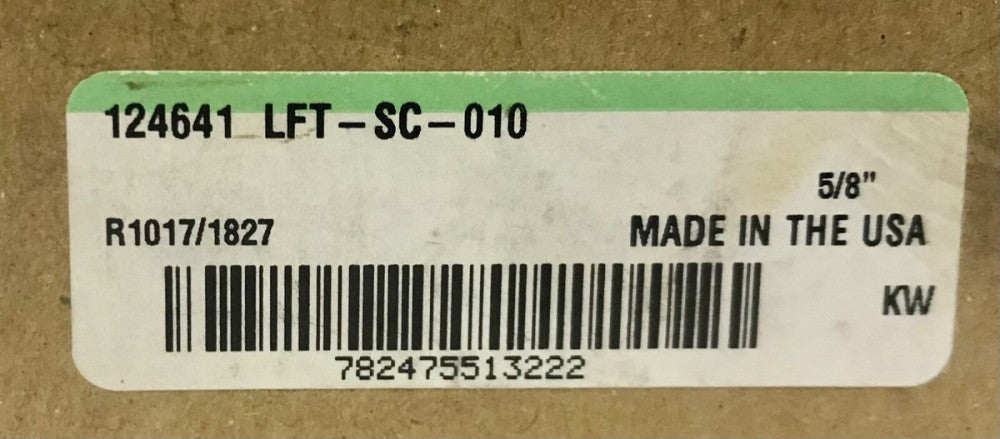 DODGE BALDOR 124641 LFT SC 010 5/8” Flange Mount Bearing