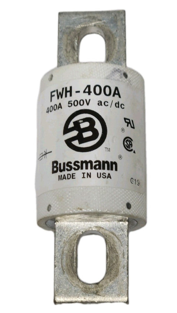 BUSSMANN FWH 400A Bolt In 400 AMP Fuse 500 VAC VDC