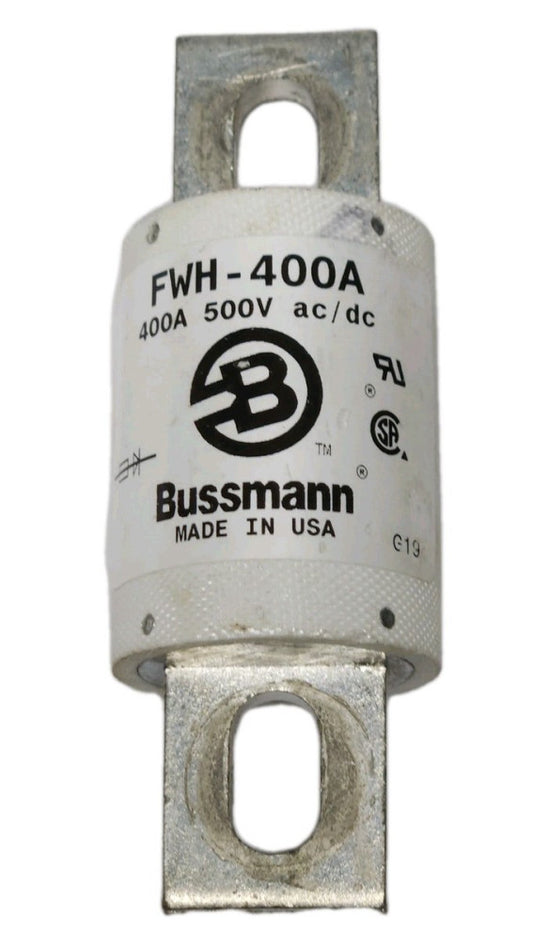 BUSSMANN FWH 400A Bolt In 400 AMP Fuse 500 VAC VDC