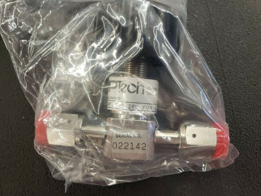 NEW, AP TECH, AP2600S 2PW FV4 FV4, Valve, 1/4" Manual, SS 15 Ra, Vac-2,600 PSIG