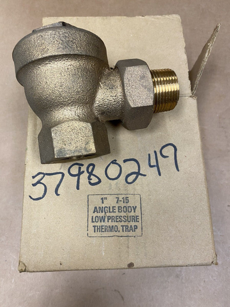 Sterling 715 Angle Body 1" Low Pressure Thermostatic Radiator Trap Unused