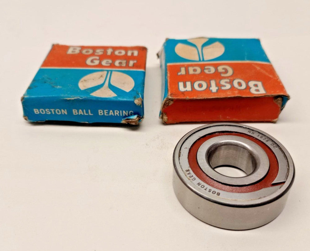 Boston Gear NR1628DC Ball Bearing Double Sealed 0.625 x 1.625 x 0.50 (Pack of 2)
