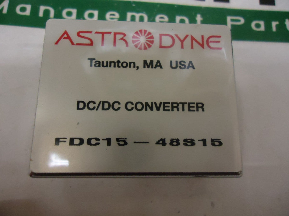 FDC1548S15, Astrodyne, 15W, 15V output DC/DC converter, BRAND NEW!