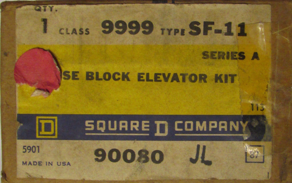 SQUARE D 9999 SF-11 Fuse Block Elevator Kit 60 Amp 9999 SF 11