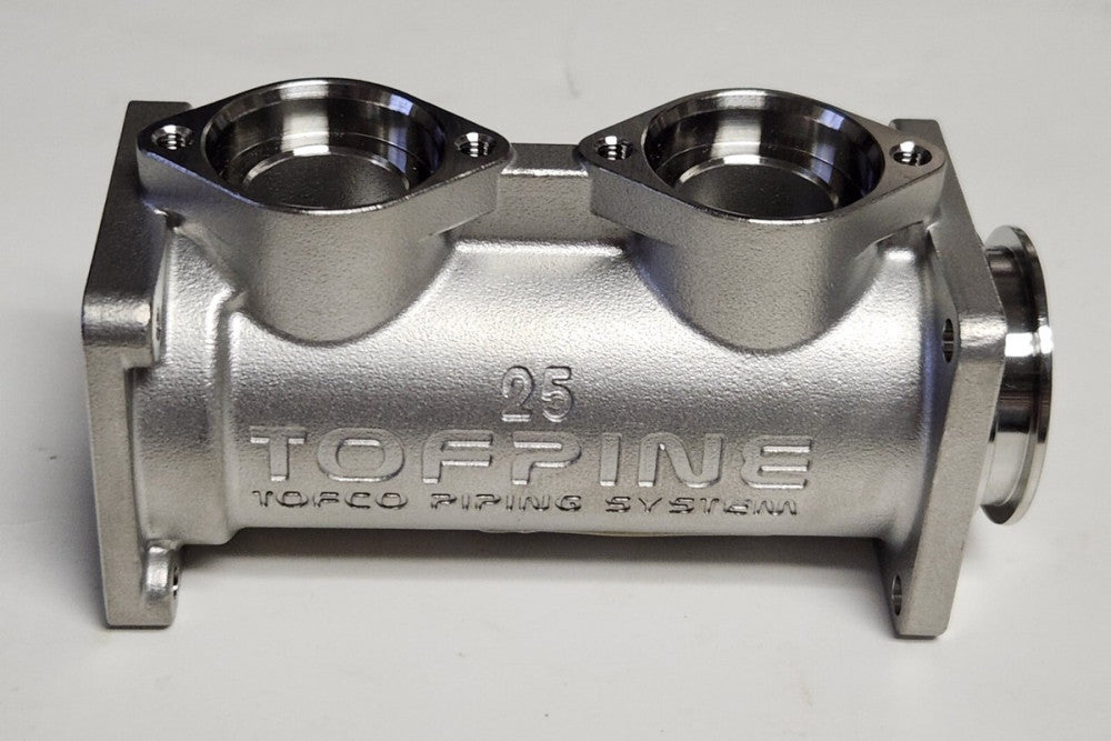 TOFPINE 25 TOFCO  Piping System Manifold Stainless Steel
