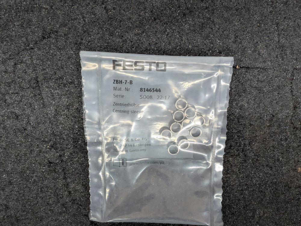 New, Festo, ZBH-7-B, CENTERING SLEEVE - Lot of 10pcs