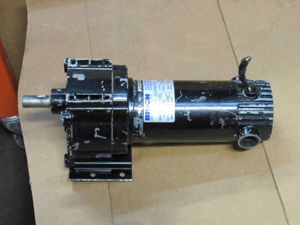 BISON DC GEARMOTOR 507-01-107A 1/8 HP 90VDC 103RPM 70TORQUE 19:1 RATIO 5/8"SHAFT