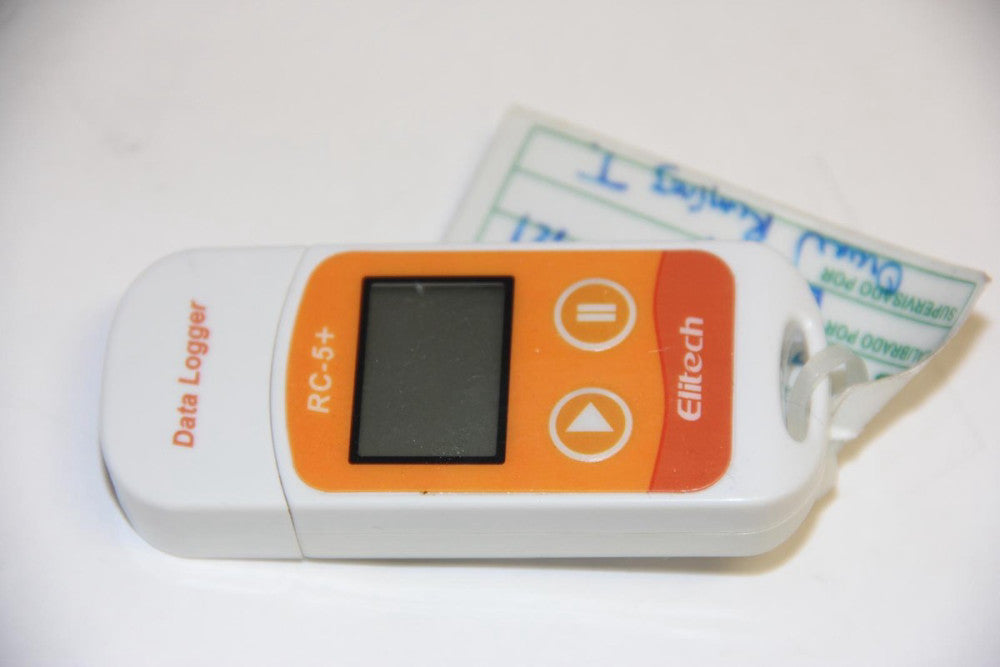 Lot of 9 ELITECH RC-5+ USB Temperature Data Loggers