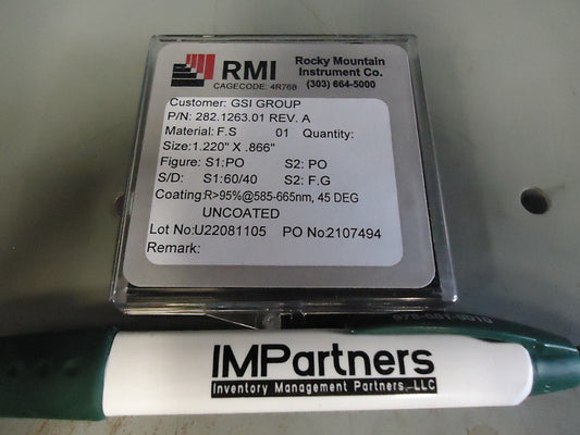 Rocky Mountain Inst. 282.1263.01 TLV GREE Fold Mirror. Brand New!