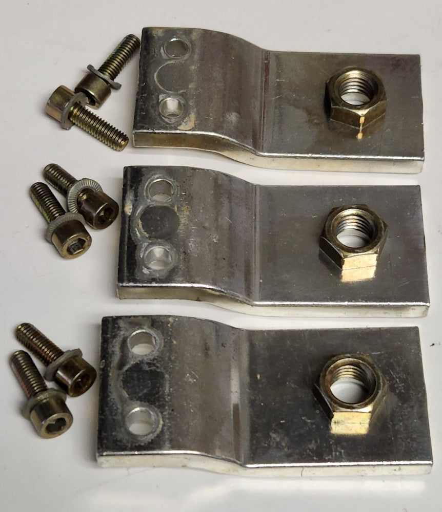 EATON CH SET OF 3 Type LD HLD L Frame Copper CU Buss Connectors Lug Terminal