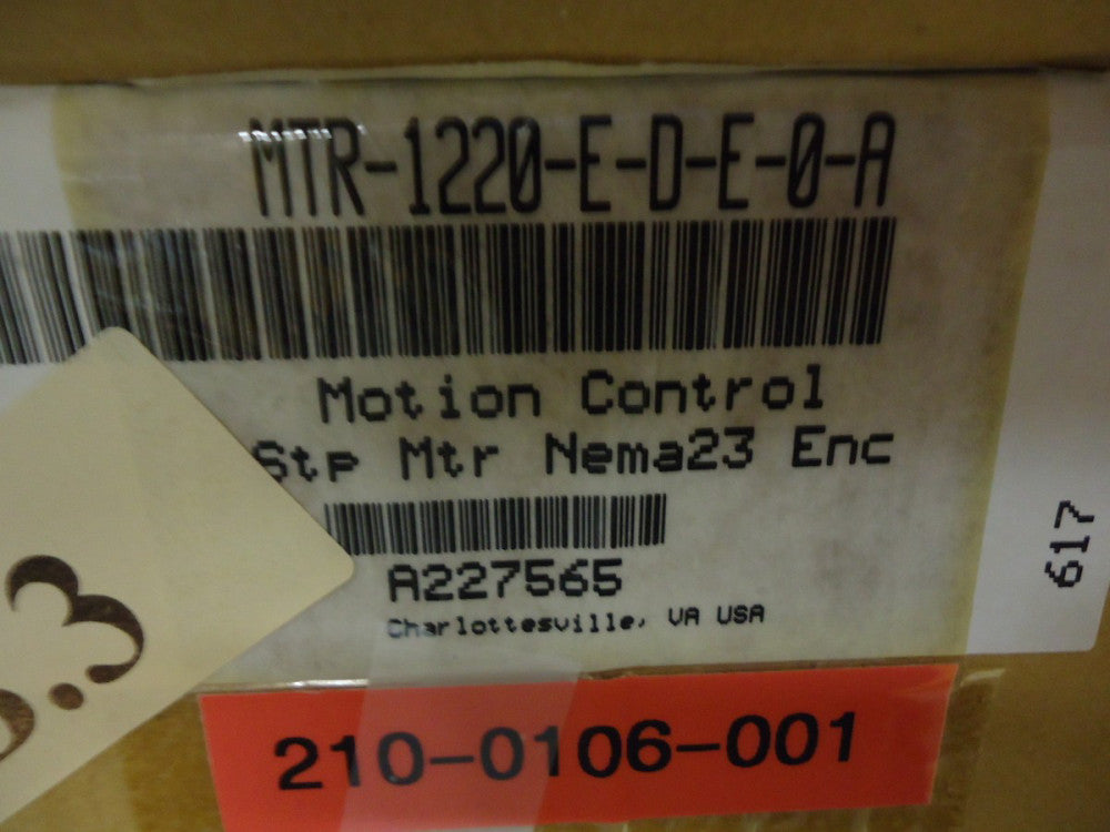 MTR-1220-E-D-E-0-A GE Fanuc Motor, stepping w/ series wind Brand New!