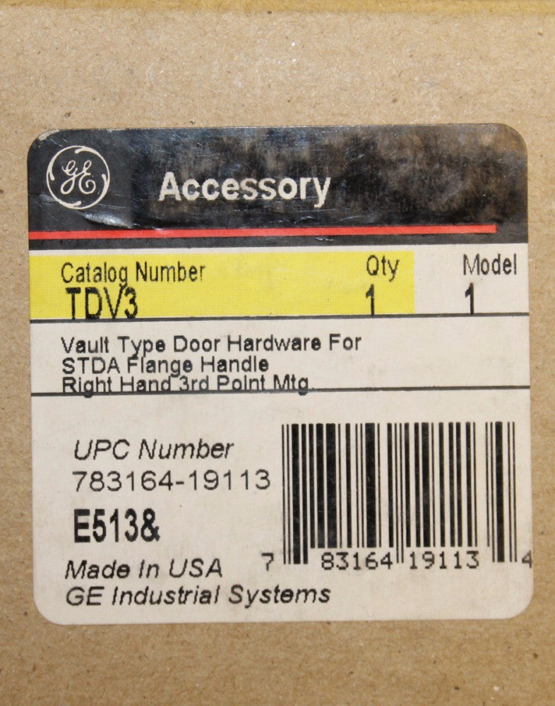 GENERAL ELECTRIC GE Door Hardware Roller Latch TDV3