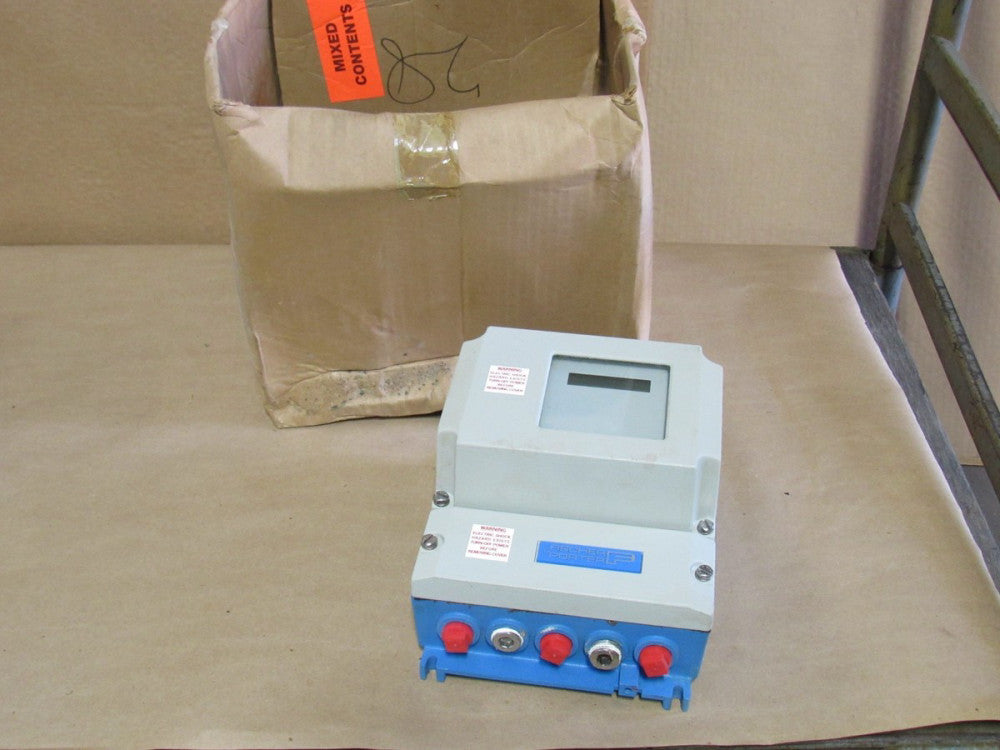 FISCHER PORTER MAGNETIC FLOWMETER SIGNAL CONVERTER 50XM13BXKD10AAAC225 120V 30VA