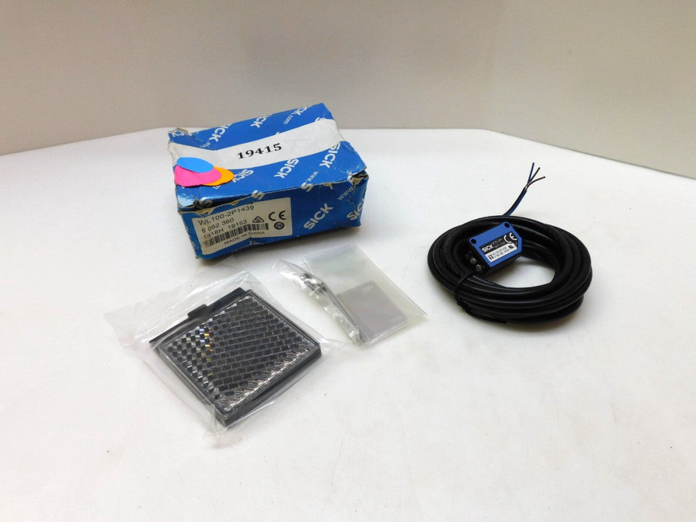 SICK WL100-2P1439 PHOTOELECTRIC SWITCH 6052360