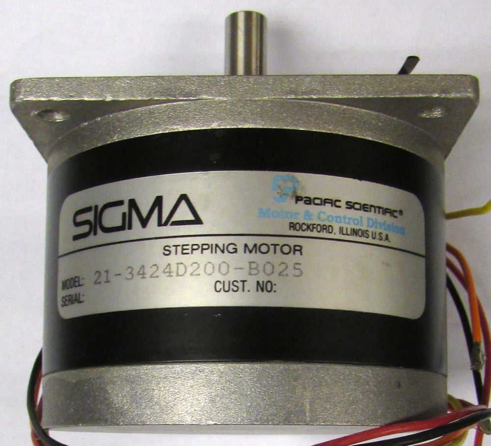SIGMA PACIFIC SCIENTIFIC 21 3424D200 B025 Stepping Motor